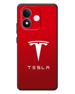 Чохол для Xiaomi Redmi Note 17 з картинкою «Tesla Red Classic»