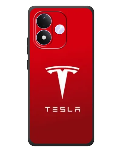 Чохол для Xiaomi Redmi Note 17 з картинкою «Tesla Red Classic»