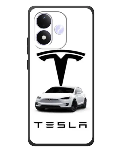 Чохол для Xiaomi Redmi Note 17 з картинкою «Tesla White Style»