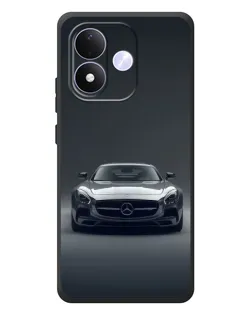 Чохол для Xiaomi Redmi Note 17 з картинкою «Mercedes на чорному» Чохол для Xiaomi Redmi Note 17 з картинкою «Mercedes на чорному»