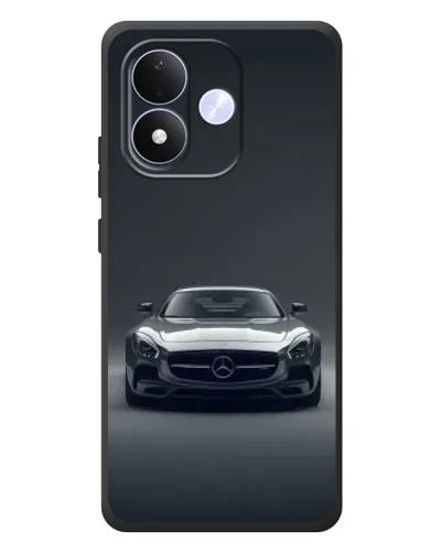 Чохол для Xiaomi Redmi Note 17 з картинкою «Mercedes на чорному»