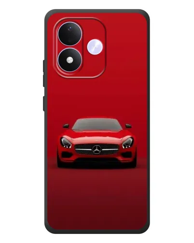 Чохол для Xiaomi Redmi Note 17 з картинкою «Червоний Mercedes AMG»