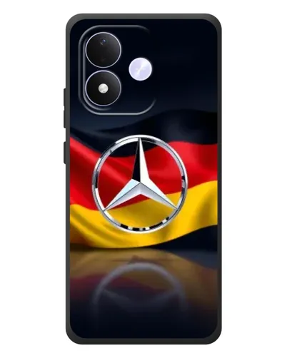 Чохол для Xiaomi Redmi Note 17 з картинкою «Mercedes — прапор Німеччини»