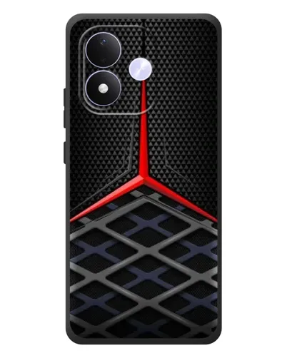 Чохол для Xiaomi Redmi Note 17 з картинкою «Mercedes Carbon Grid»