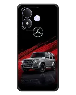 Чохол для Xiaomi Redmi Note 17 з картинкою «Mercedes G-Class червоний» Чохол для Xiaomi Redmi Note 17 з картинкою «Mercedes G-Class червоний»