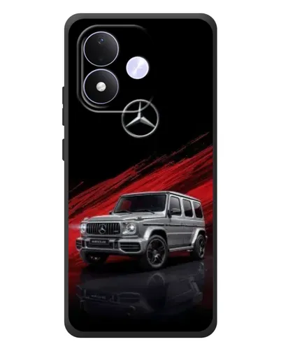 Чохол для Xiaomi Redmi Note 17 з картинкою «Mercedes G-Class червоний»