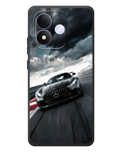 Чохол для Xiaomi Redmi Note 17 з картинкою «Гоночний Mercedes AMG»