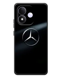Чохол для Xiaomi Redmi Note 17 з картинкою «Mercedes на металі» Чохол для Xiaomi Redmi Note 17 з картинкою «Mercedes на металі»
