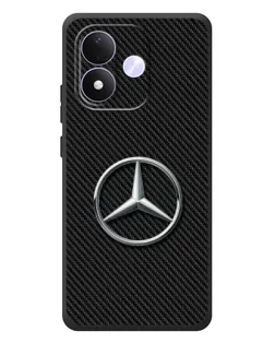 Чохол для Xiaomi Redmi Note 17 з картинкою «Карбоновий Mercedes стиль» Чохол для Xiaomi Redmi Note 17 з картинкою «Карбоновий Mercedes стиль»