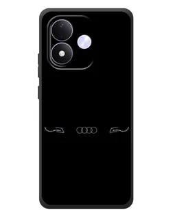 Чохол для Xiaomi Redmi Note 17 з картинкою «Audi — світловий підпис»