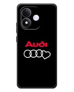 Чохол для Xiaomi Redmi Note 17 з картинкою «Логотип Audi Heart»