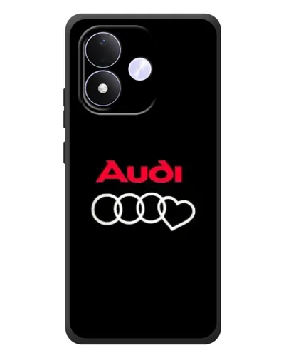 Чохол для Xiaomi Redmi Note 17 з картинкою «Логотип Audi Heart»