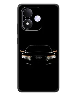 Чохол для Xiaomi Redmi Note 17 з картинкою «Audi — нічний контур»