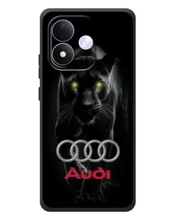 Чохол для Xiaomi Redmi Note 17 з картинкою «Пантера та Audi»