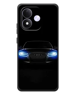 Чохол для Xiaomi Redmi Note 17 з картинкою «Audi в неоні»