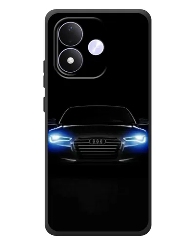 Чохол для Xiaomi Redmi Note 17 з картинкою «Audi в неоні»