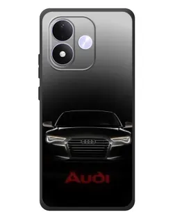 Чохол для Xiaomi Redmi Note 17 з картинкою «Audi — градієнтний контур»