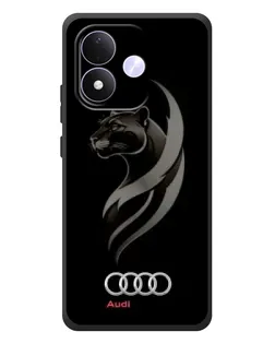 Чохол для Xiaomi Redmi Note 17 з картинкою «Графіка — пантера та Audi»
