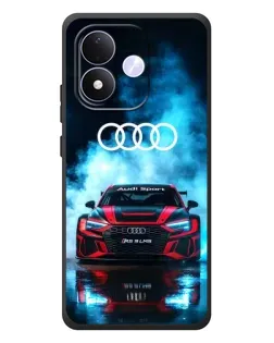 Чохол для Xiaomi Redmi Note 17 з картинкою «Audi Sport — неон»