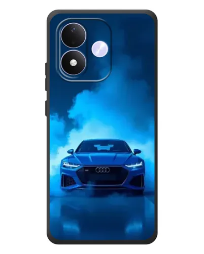 Чохол для Xiaomi Redmi Note 17 з картинкою «Audi — блакитна енергія»