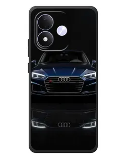 Чохол для Xiaomi Redmi Note 17 з картинкою «Audi — нічне відображення»