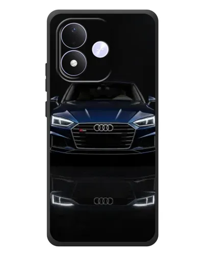Чохол для Xiaomi Redmi Note 17 з картинкою «Audi — нічне відображення»