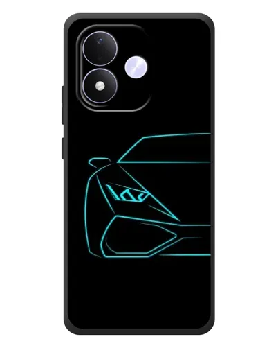 Чохол для Xiaomi Redmi Note 17 з картинкою «Блакитний силует Lamborghini» Чохол для Xiaomi Redmi Note 17 з картинкою «Блакитний силует Lamborghini»