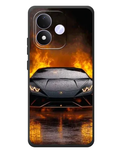 Чохол для Xiaomi Redmi Note 17 з картинкою «Lamborghini у вогні» Чохол для Xiaomi Redmi Note 17 з картинкою «Lamborghini у вогні»