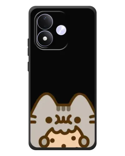 Чохол для Xiaomi Redmi Note 17 з картинкою «Пушин на чорному»