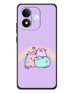 Чохол для Xiaomi Redmi Note 17 з картинкою «Веселкові Пушини»