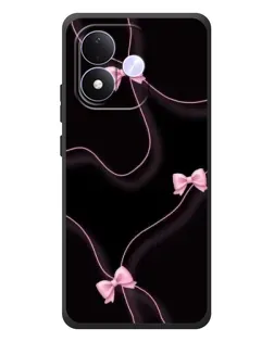 Чехол для Xiaomi Redmi Note 17 с картинкой «Розовые ленты»