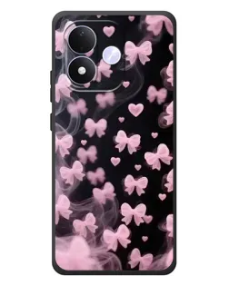 Чехол для Xiaomi Redmi Note 17 с картинкой «Неоновое кружево»