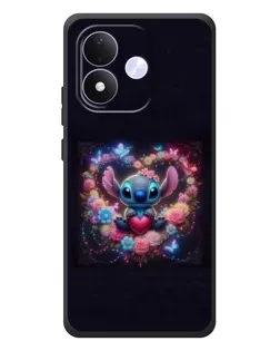 Чохол для Xiaomi Redmi Note 17 з картинкою «Stitch у квітах» Чохол для Xiaomi Redmi Note 17 з картинкою «Stitch у квітах»