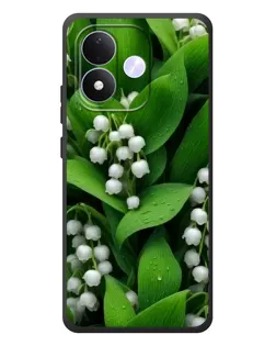Чехол для Xiaomi Redmi Note 17 с картинкой «Ландыши в зелени»