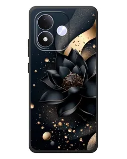 Чехол для Xiaomi Redmi Note 17 с картинкой «Черный лотос»