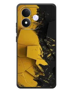 Чохол для Xiaomi Redmi Note 17 з картинкою «Золоті уламки геометрії»