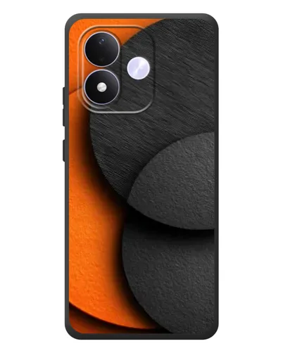 Чохол для Xiaomi Redmi Note 17 з картинкою «Геометрія помаранчевих кіл» Чохол для Xiaomi Redmi Note 17 з картинкою «Геометрія помаранчевих кіл»