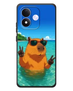 Чохол для Xiaomi Redmi Note 17 з картинкою «Морська капібара»