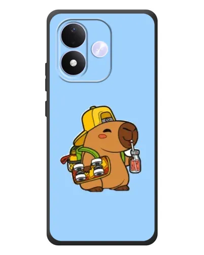 Чехол для Xiaomi Redmi Note 17 с картинкой «Капибара на скейте» Чехол для Xiaomi Redmi Note 17 с картинкой «Капибара на скейте»