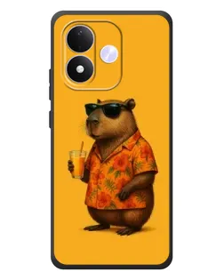 Чохол для Xiaomi Redmi Note 17 з картинкою «Капібара на відпочинку»