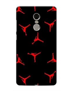 Чехол для Xiaomi Redmi Note 4 с картинкой «Jordan Red Pattern» Чехол для Xiaomi Redmi Note 4 с картинкой «Jordan Red Pattern»