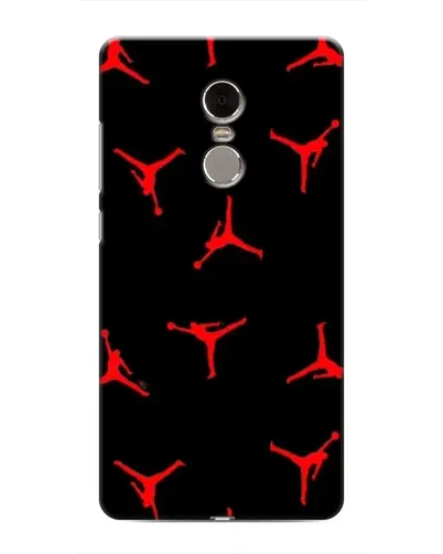 Чохол для Xiaomi Redmi Note 4 з картинкою «Jordan Red Pattern»