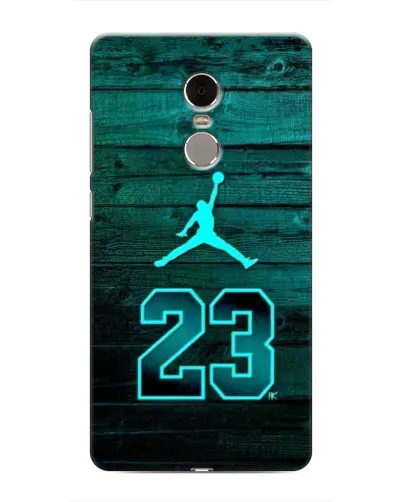 Чохол для Xiaomi Redmi Note 4 з картинкою «Jordan Cyan 23»
