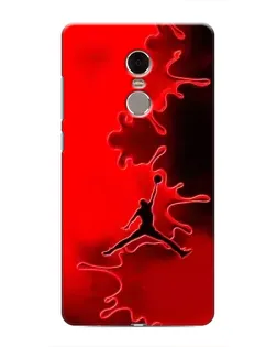 Чохол для Xiaomi Redmi Note 4 з картинкою «Jordan Red Smoke»