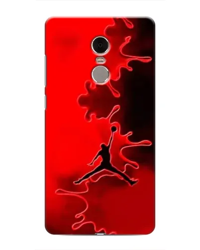 Чохол для Xiaomi Redmi Note 4 з картинкою «Jordan Red Smoke»