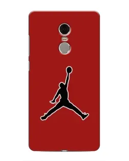 Чохол для Xiaomi Redmi Note 4 з картинкою «Jordan Red Back»