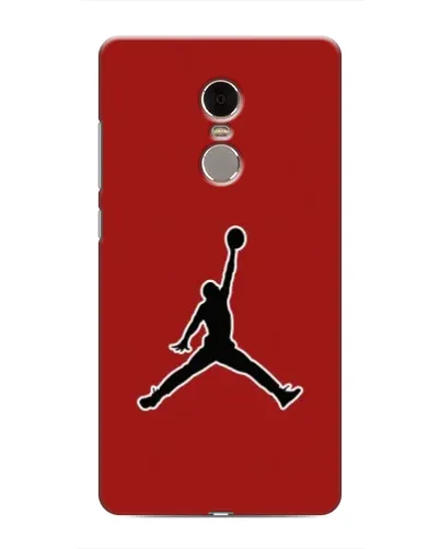 Чохол для Xiaomi Redmi Note 4 з картинкою «Jordan Red Back»
