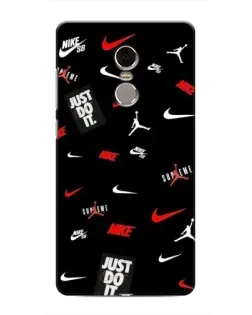 Чохол для Xiaomi Redmi Note 4 з картинкою «Nike Mix Pattern»