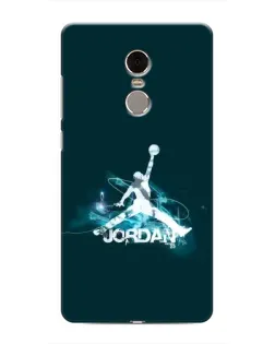 Чохол для Xiaomi Redmi Note 4 з картинкою «Jordan Blue Fire»