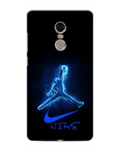 Чохол для Xiaomi Redmi Note 4 з картинкою «Jordan Neon Blue»